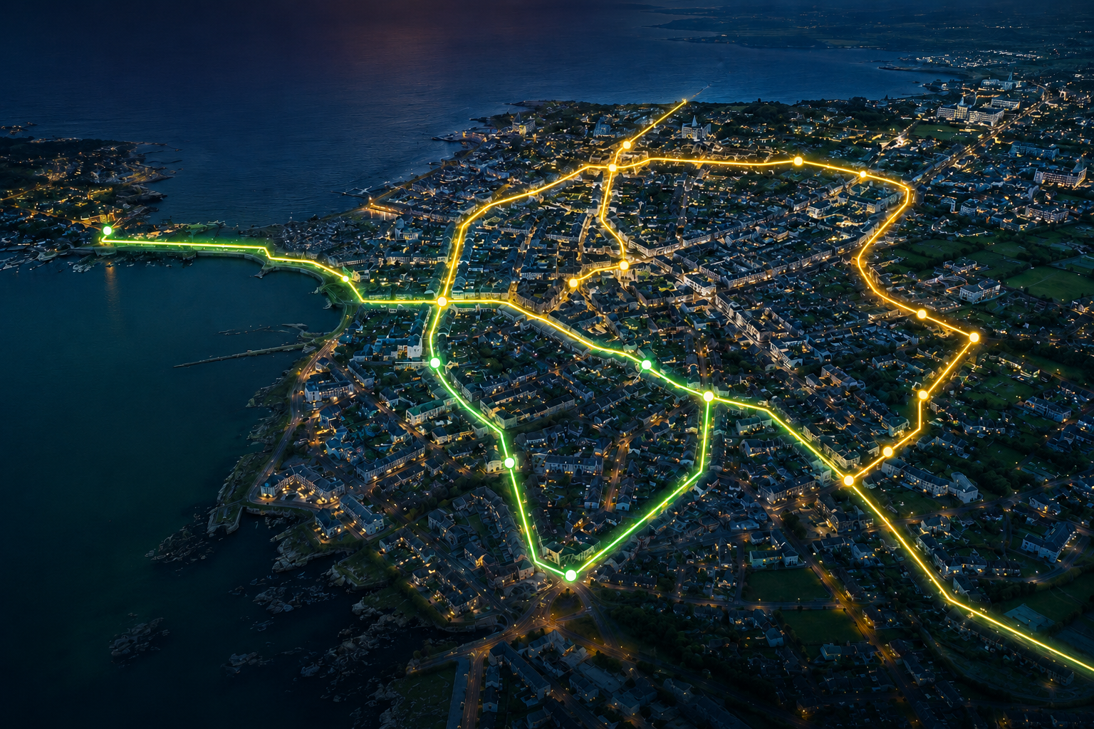 Galway taxi routes training